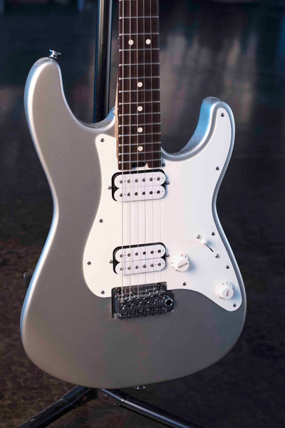 USED CHARVEL PRASHANT ASWANI SIGNATURE PRO-MOD SO-CAL PA28 - INCA SILVER