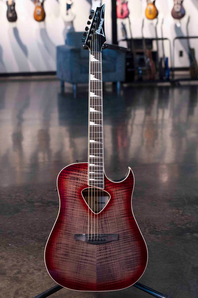 IBANEZ ALT50FARDB ACOUSTIC GUITAR - RED DOOM BURST HIGH GLOSS