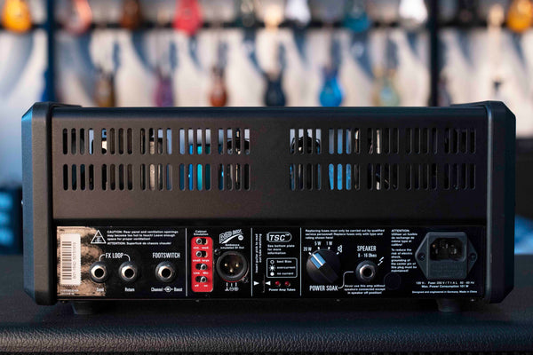 USED HUGHES AND KETTNER TUBEMEISTER DELUXE 20 2-CHANNEL 20-WATT GUITAR AMP HEAD W/BAG