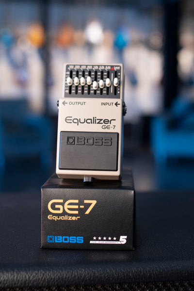 USED BOSS GE-7 GRAPHIC EQUALIZER WITH BOX