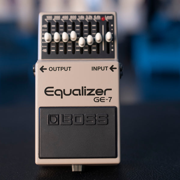 USED BOSS GE-7 GRAPHIC EQUALIZER WITH BOX