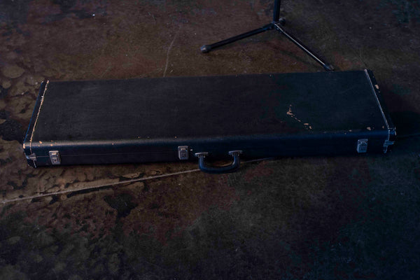 VINTAGE 1976 FENDER PRECISION BASS WITH NON ORIGINAL CASE