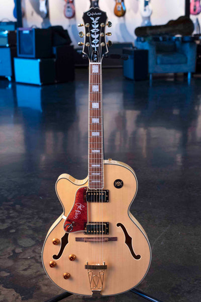 USED EPIPHONE  JOE PASS SIGNATURE EMPEROR II LEFT HANDED