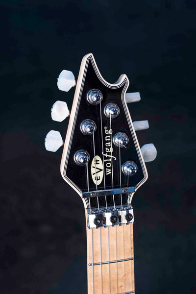 USED EVH WOLFGANG CUSTOM USA BLACK 2010 WITH CASE