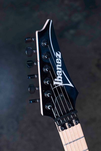 USED IBANEZ RG550 GENESIS COLLECTION - BLACK WITH HARDSHELL IBANEZ CASE