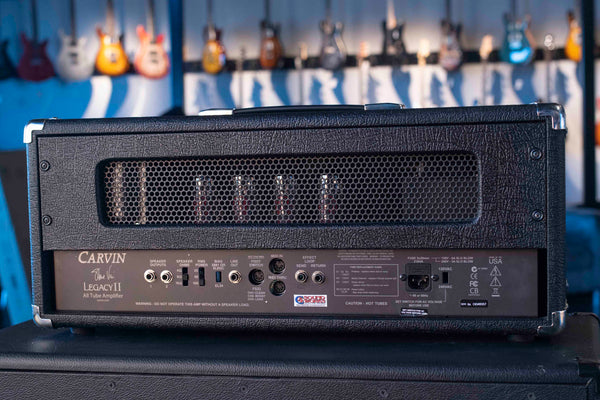 USED CARVIN LEGACY 2 VL2100 STEVE VAI SIGNATURE HEAD WITH FOOTSWITCH