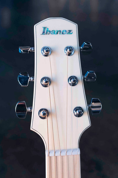 IBANEZ AAD77M1EOAW ADVANCED ACOUSTIC SERIES  - OPEN PORE ANTIQUE WHITE