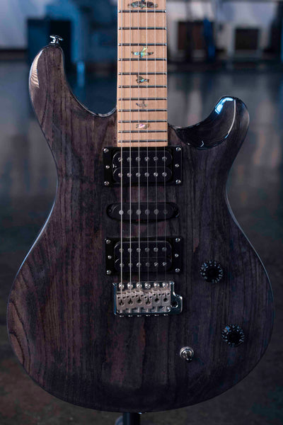 USED PRS SE SWAMP ASH SPECIAL - CHARCOAL WITH BAG