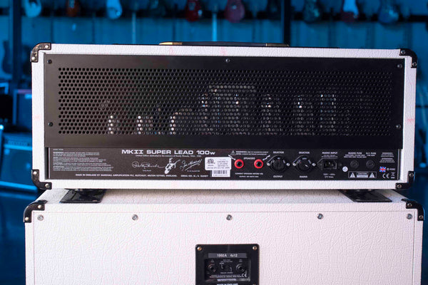VINTAGE MARSHALL1959RR RANDY RHOADS SIGNATURE MKII SUPER LEAD HEAD WITH MATCHING 1960A CAB
