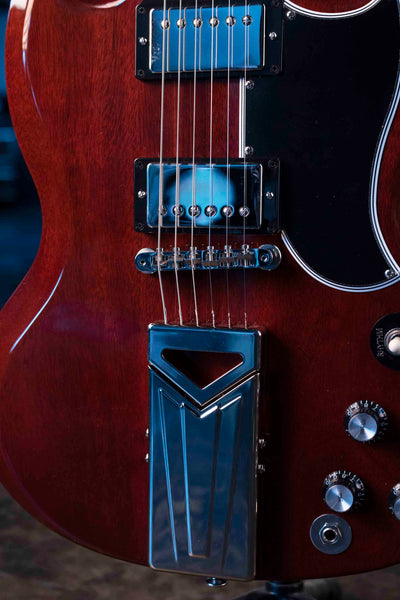 GIBSON JAKE KISZKA SG STANDARD  WITH HARDSHELL CASE - FADED VINTAGE CHERRY
