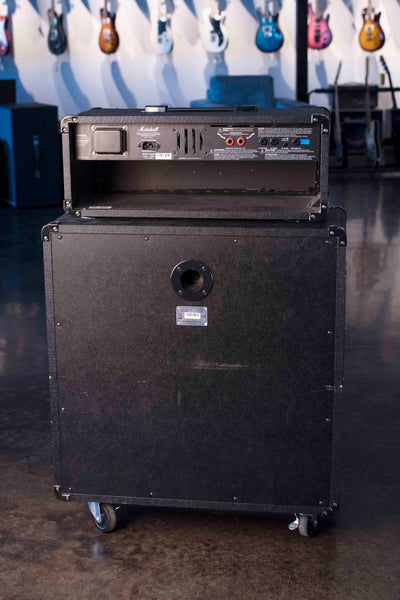 USED MARSHALL MG100HDFX/MG412 SLANT CAB HALF STACK PACKAGE
