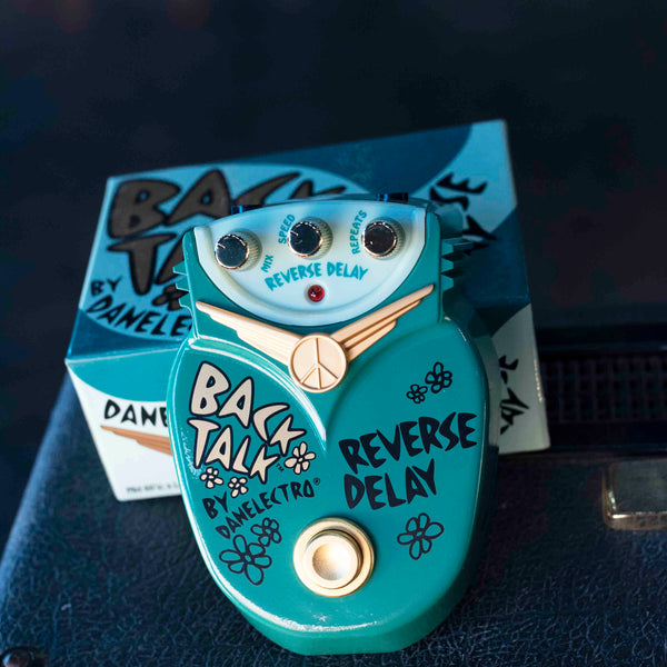 USED DANELECTRO DR-1 BACK TALK REVERSE DELAY W/BOX