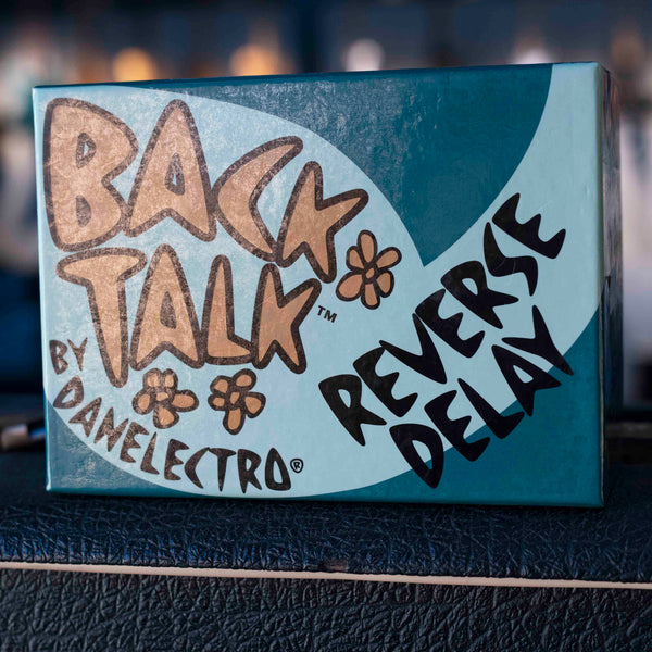 USED DANELECTRO DR-1 BACK TALK REVERSE DELAY W/BOX