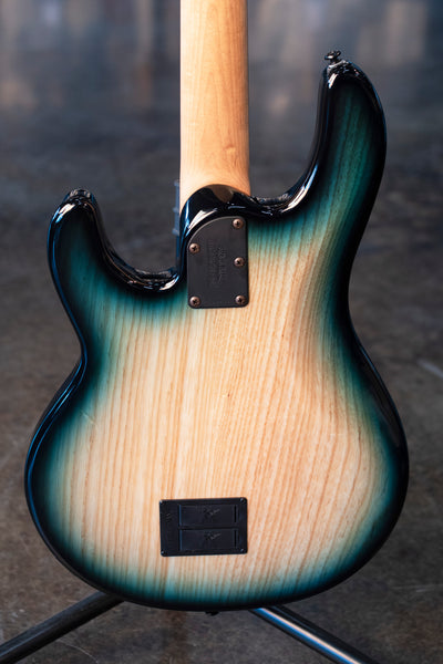 ERNIE BALL MUSIC MAN STINGRAY SPECIAL 4 H - MEAN BLUE BURST