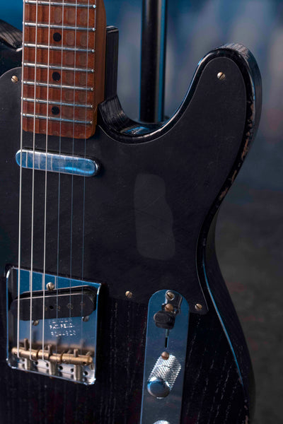 FENDER CUSTOM SHOP LIMITED EDITION ROASTED REVERSE '50S TELECASTER HEAVY RELIC ROASTED MAPLE NECK, EBONY TRANSPARENT