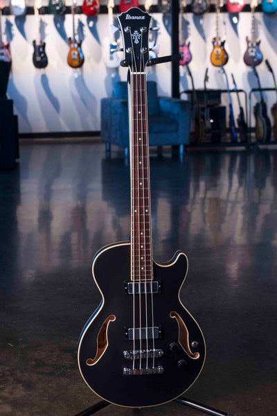 IBANEZ AGB200BKF AGB SERIES HOLLOWBODY BASS - BLACK FLAT