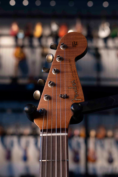FENDER CUSTOM SHOP  NAMM LIMITED EDITION 60S DUALMAG II STRAT- RELIC - CANDY APPLE GREEN