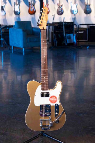 SQUIER CLASSIC VIBE CUSTOM TELECASTER SH WITH BIGSBY - AZTEC GOLD