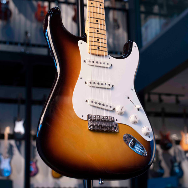 USED FENDER AMERICAN VINTAGE '59 STRATOCASTER W/CUSTOM WARMOTH NECK AND DELUXE CASE