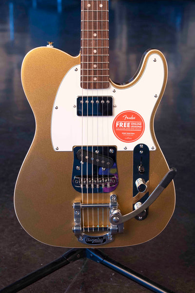 SQUIER CLASSIC VIBE CUSTOM TELECASTER SH WITH BIGSBY - AZTEC GOLD