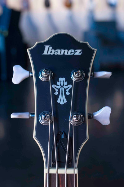 IBANEZ AGB200BKF AGB SERIES HOLLOWBODY BASS - BLACK FLAT