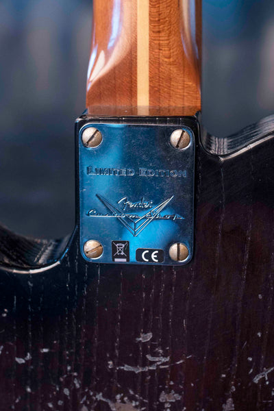 FENDER CUSTOM SHOP LIMITED EDITION ROASTED REVERSE '50S TELECASTER HEAVY RELIC ROASTED MAPLE NECK, EBONY TRANSPARENT