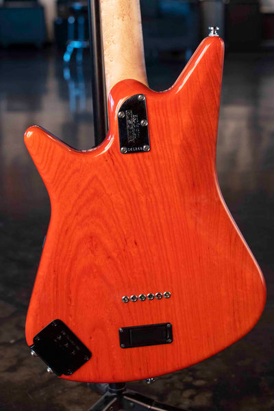 USED ERNIE BALL ALBERT LEE MM90 PIEZO TRANS ORANGE WITH CASE