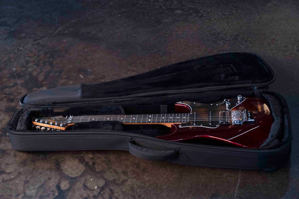 SUHR PETE THORN SIGNATURE SERIES STANDARD, RED SPARKLE, FU-TONE FLOYD, HSS