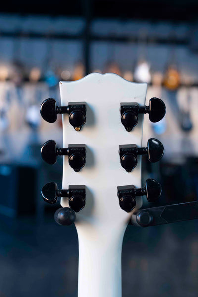 USED BURNY LES PAUL CUSTOM WHITE