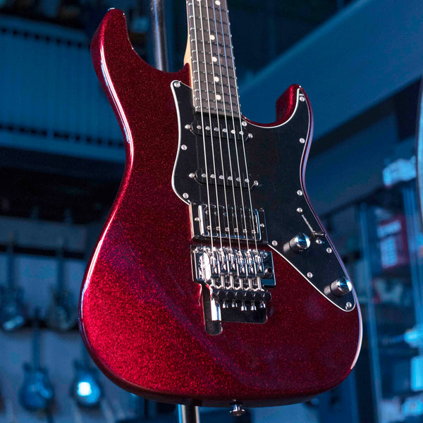 SUHR PETE THORN SIGNATURE SERIES STANDARD, RED SPARKLE, FU-TONE FLOYD, HSS