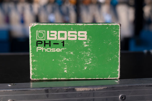 VINTAGE BOSS PH-1 PHASER WITH BOX AND MANUAL