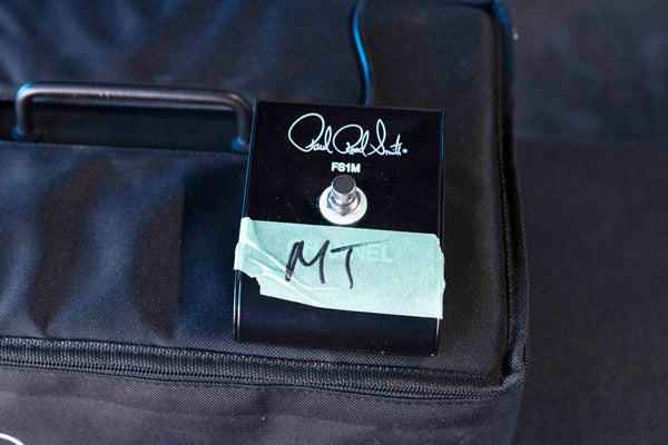 USED PRS MT-15 MARK TREMONTI SIGNATURE STEALTH 15 WATT HEAD WITH FOOTSWITCH