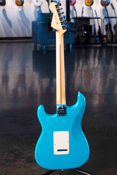 USED FENDER AMERICAN PROFESSIONAL II STRATOCASTER - MIAMI BLUE WITH CASE