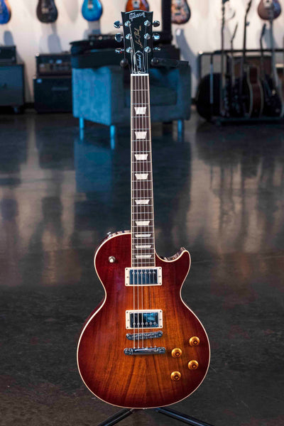 USED GIBSON LES PAUL STANDARD PREMIUM PLUS KOA - 2013 WITH CASE