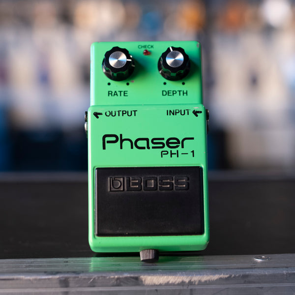VINTAGE BOSS PH-1 PHASER WITH BOX AND MANUAL
