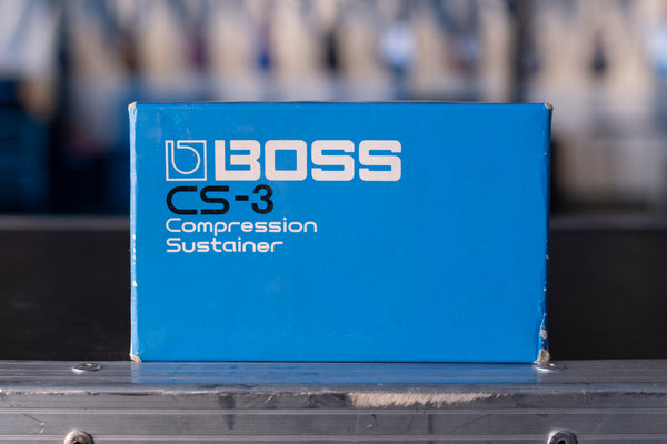 USED BOSS CS-3 COMPRESSOR/SUSTAINER WITH BOX