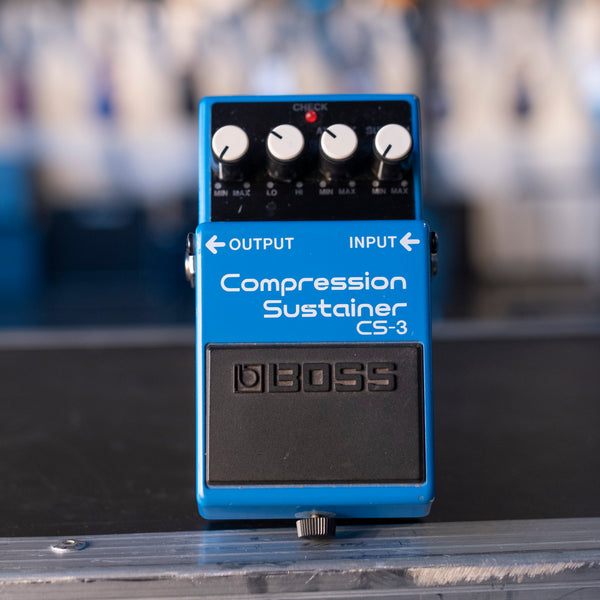 USED BOSS CS-3 COMPRESSOR/SUSTAINER WITH BOX