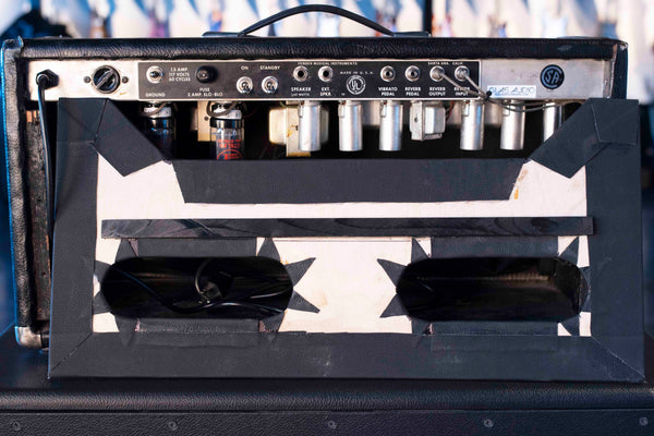 VINTAGE FENDER BANDMASTER AMP SILVERFACE HEAD 1969