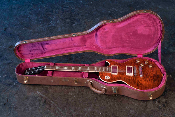USED GIBSON CUSTOM LES PAUL STANDARD F 2012 - SIBERIAN TIGER