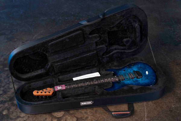 ERNIE BALL MUSIC MAN JASON RICHARDSON SIGNATURE CUTLASS HT - WATER TEMPLE