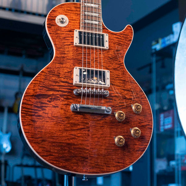 USED GIBSON CUSTOM LES PAUL STANDARD F 2012 - SIBERIAN TIGER