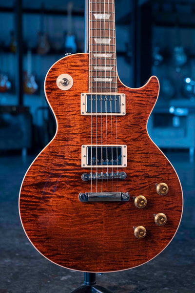 USED GIBSON CUSTOM LES PAUL STANDARD F 2012 - SIBERIAN TIGER