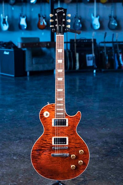 USED GIBSON CUSTOM LES PAUL STANDARD F 2012 - SIBERIAN TIGER