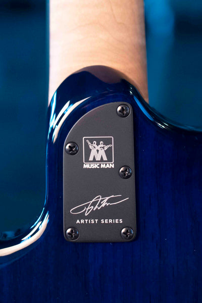 ERNIE BALL MUSIC MAN JASON RICHARDSON SIGNATURE CUTLASS HT - WATER TEMPLE
