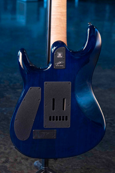 ERNIE BALL MUSIC MAN JASON RICHARDSON SIGNATURE CUTLASS HT - WATER TEMPLE