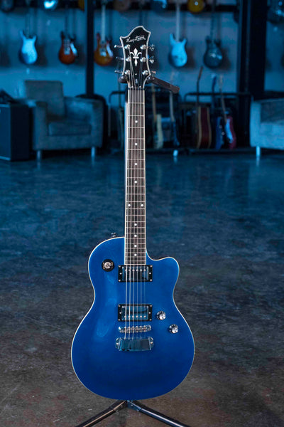 USED HAGSTROM D2H ROYAL BLUE SPARKLE