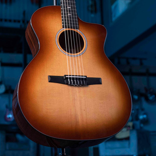 TAYLOR SUNSET BLVD 214CE-N PLUS SHADED EDGE BURST WITH AEROCASE