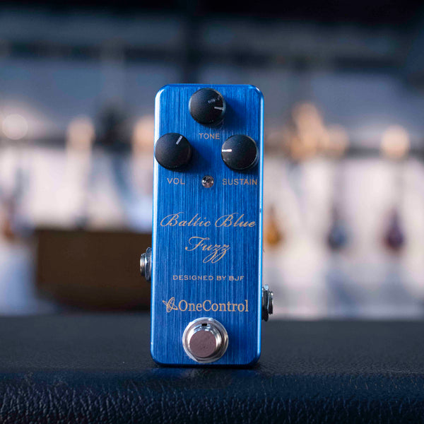 USED ONE CONTROL BALTIC BLUE FUZZ WITH BOX