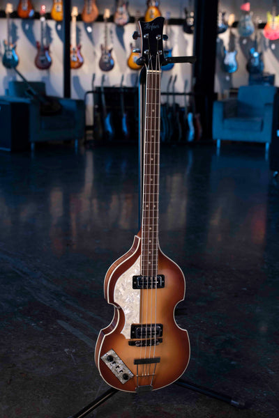 USED HOFNER 500/1 BASS LEFT HANDED - 1987 WITH CASE