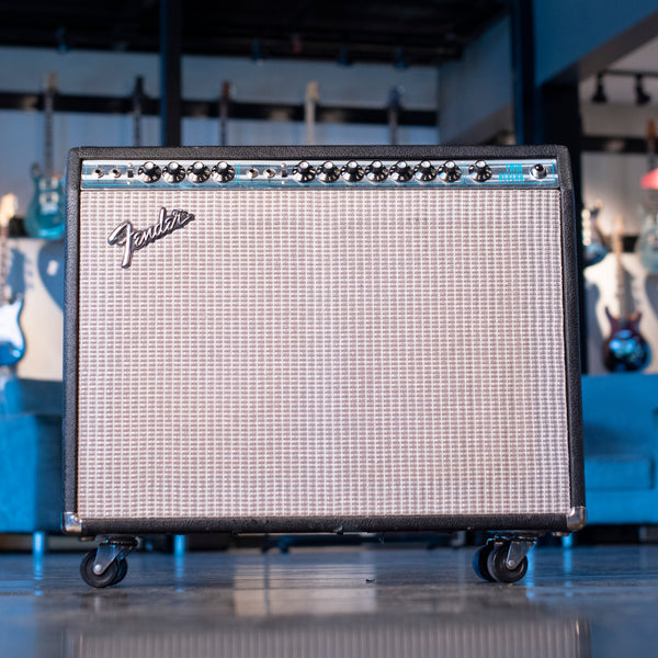 VINTAGE FENDER TWIN REVERB 1978 WITH FOOTSWITCH, COVER AND MANUAL